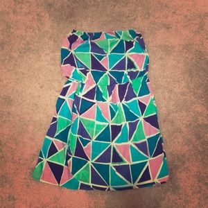 Geometric shapes dress